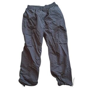 Pink Soda Sport Cargo Pants Adult Size M Grey Men's